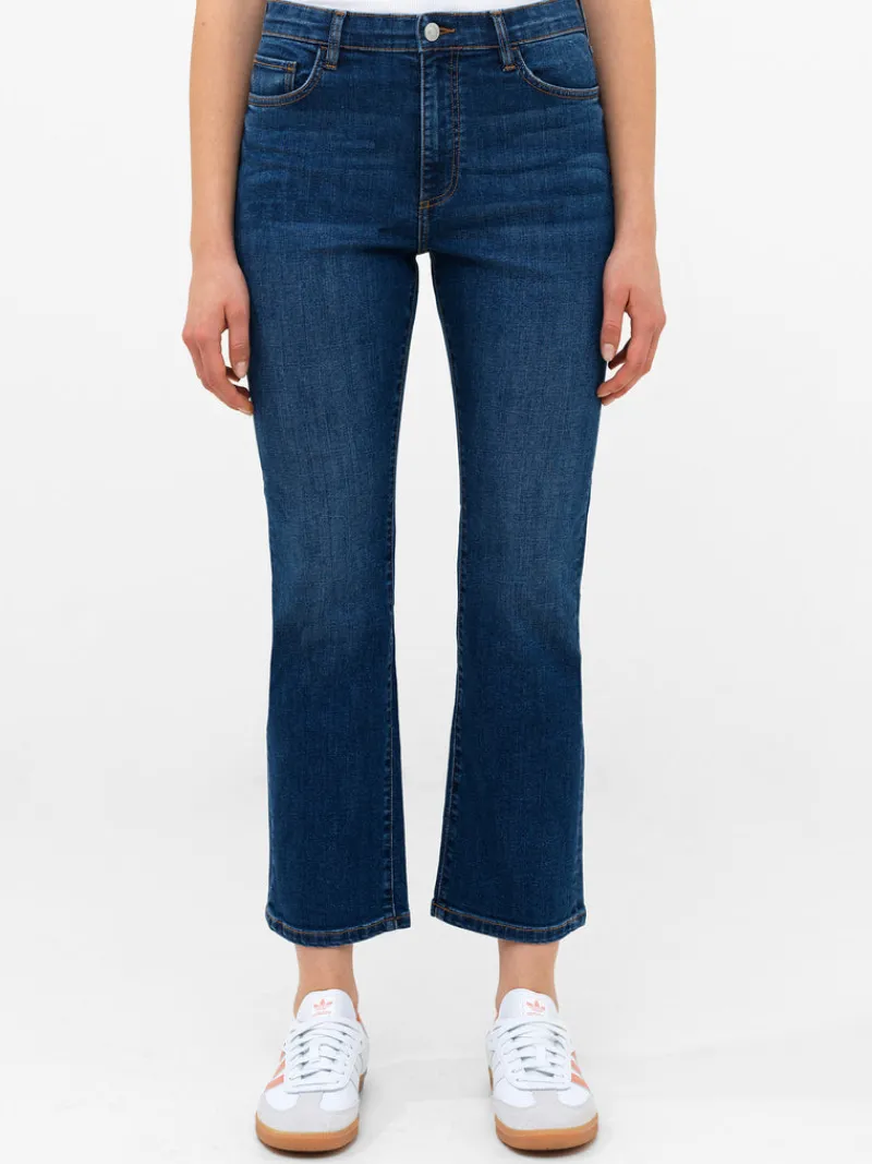FRENCH CONNECTION Jeans | Women's Trousers<Stretch Denim Bootcut Ankle Length Jeans VintageMidWash