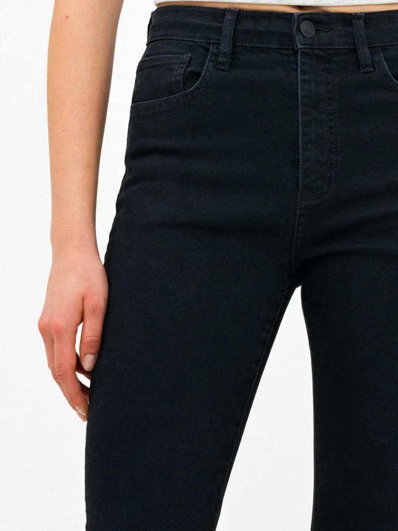 FRENCH CONNECTION Jeans | Women's Trousers<Stretch Denim Bootcut Full Length Jeans Black