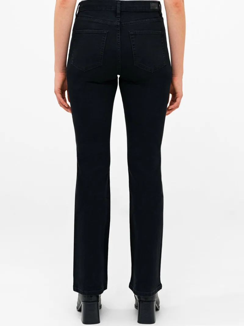 FRENCH CONNECTION Jeans | Women's Trousers<Stretch Denim Bootcut Full Length Jeans Black
