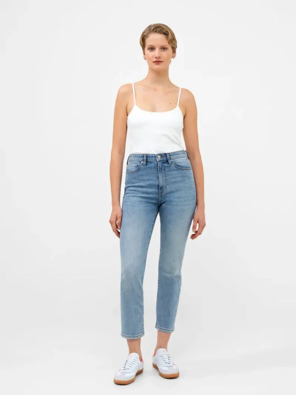 FRENCH CONNECTION Jeans | Women's Trousers<Stretch Denim Cigarette Fit Ankle Length Jeans BleachWash