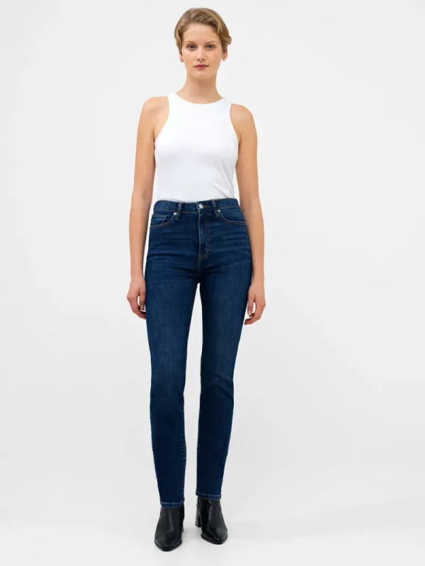 FRENCH CONNECTION Jeans | Women's Trousers<Stretch Denim Cigarette Fit Full Length Jeans MidWash