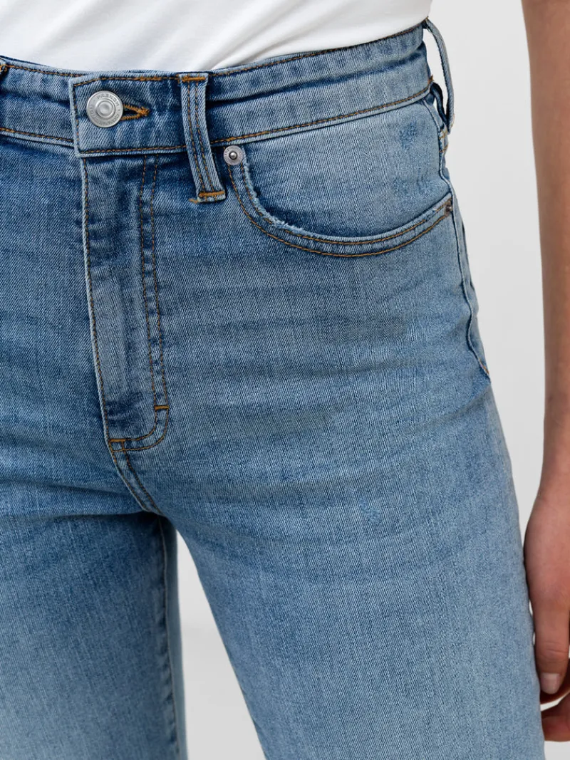 FRENCH CONNECTION Jeans | Women's Trousers<Stretch Denim Cigarette Fit Ankle Length Jeans BleachWash