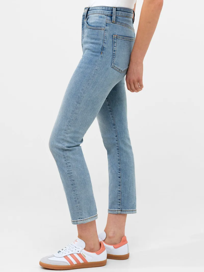 FRENCH CONNECTION Jeans | Women's Trousers<Stretch Denim Cigarette Fit Ankle Length Jeans BleachWash