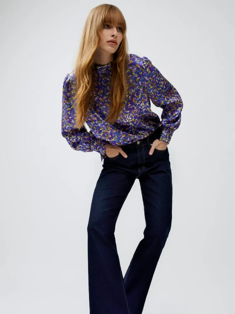 FRENCH CONNECTION Jeans | Women's Trousers<Stretch Denim Wide Flare Full Length Jeans CleanIndigo