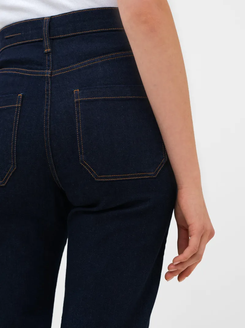FRENCH CONNECTION Jeans | Women's Trousers<Stretch Denim Wide Flare Full Length Jeans CleanIndigo
