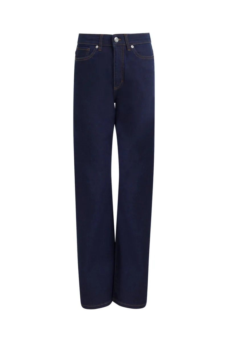 FRENCH CONNECTION Jeans | Women's Trousers<Stretch Denim Wide Flare Full Length Jeans CleanIndigo