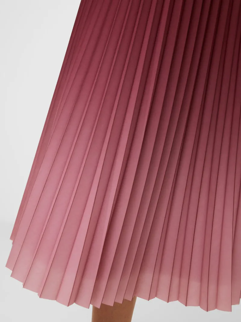 FRENCH CONNECTION Sale<Sunburst Crepe Pleat Midi Skirt BitterChocFoxglove