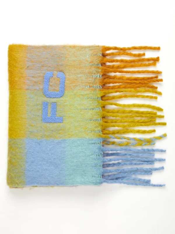 FRENCH CONNECTION Scarves<Super Soft Check Scarf Multi