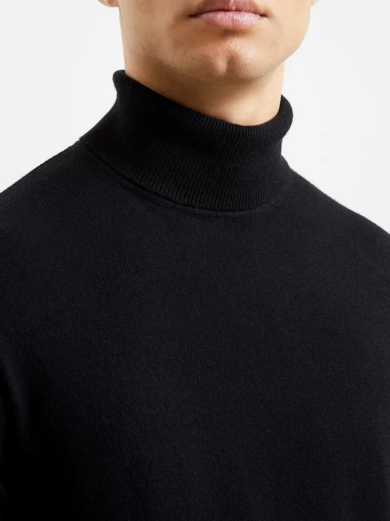 FRENCH CONNECTION Jumpers & Cardigans<Supersoft Roll Neck Jumper Black