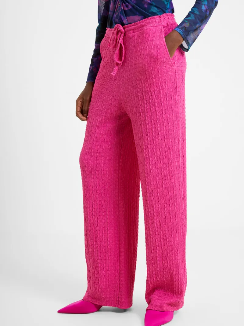 FRENCH CONNECTION Co-ords<Tash Textured Trousers Fuschia
