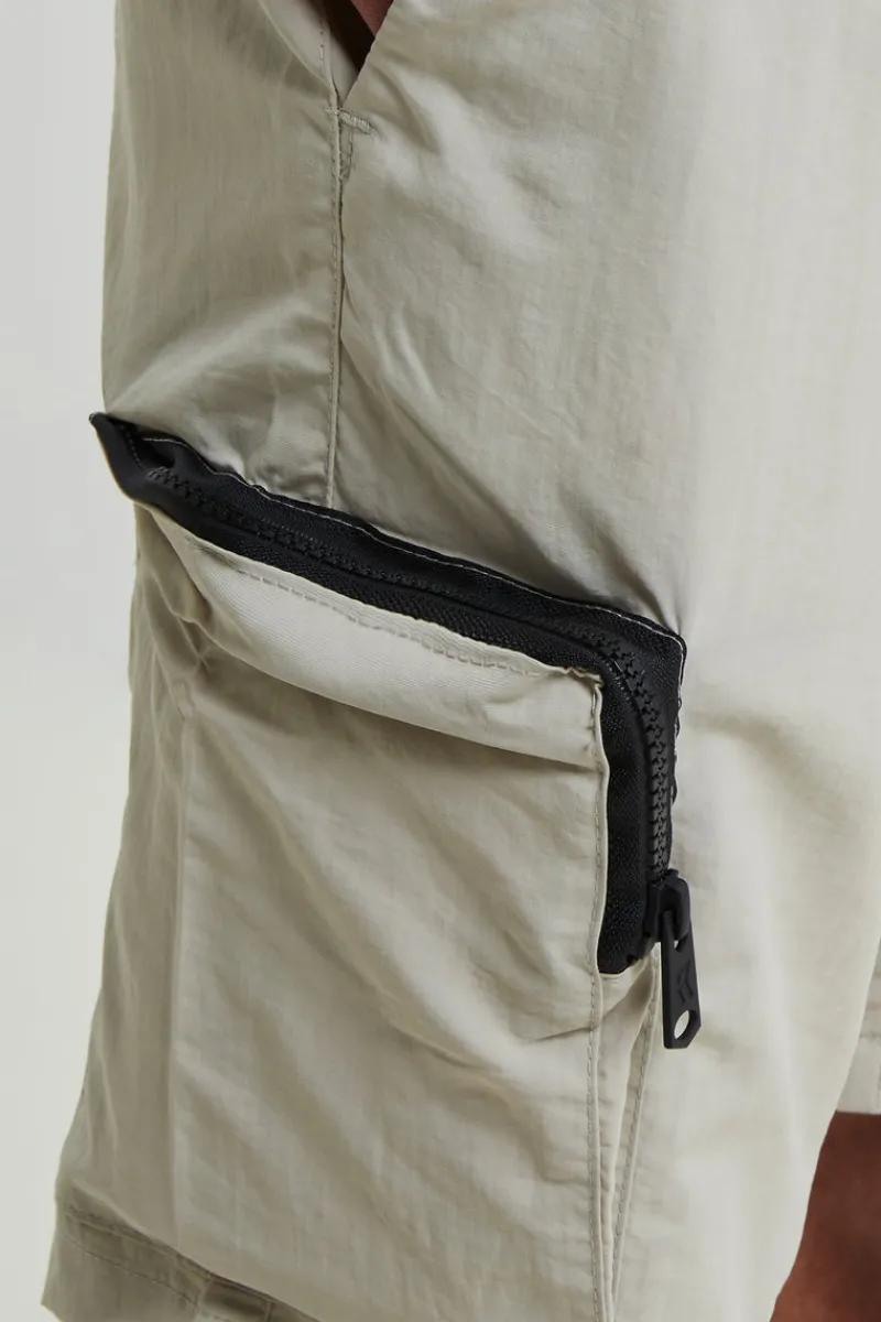 FRENCH CONNECTION Shorts<Tech Cargo Shorts Stone