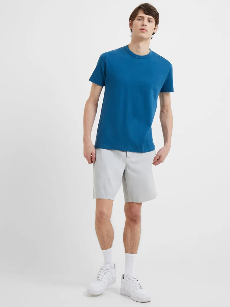 FRENCH CONNECTION T-Shirts & Polo Shirts<Textured Jersey T-Shirt BlueAshes