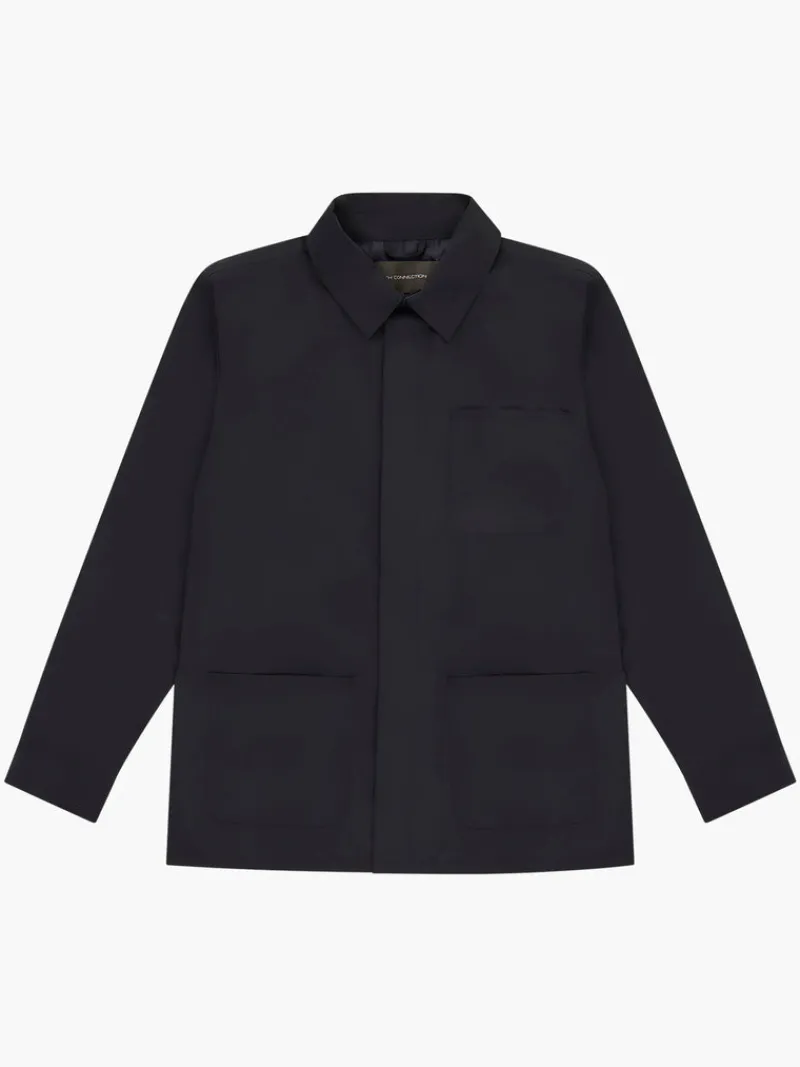 FRENCH CONNECTION Coats & Jackets<Utility Overshirt DarkNavy