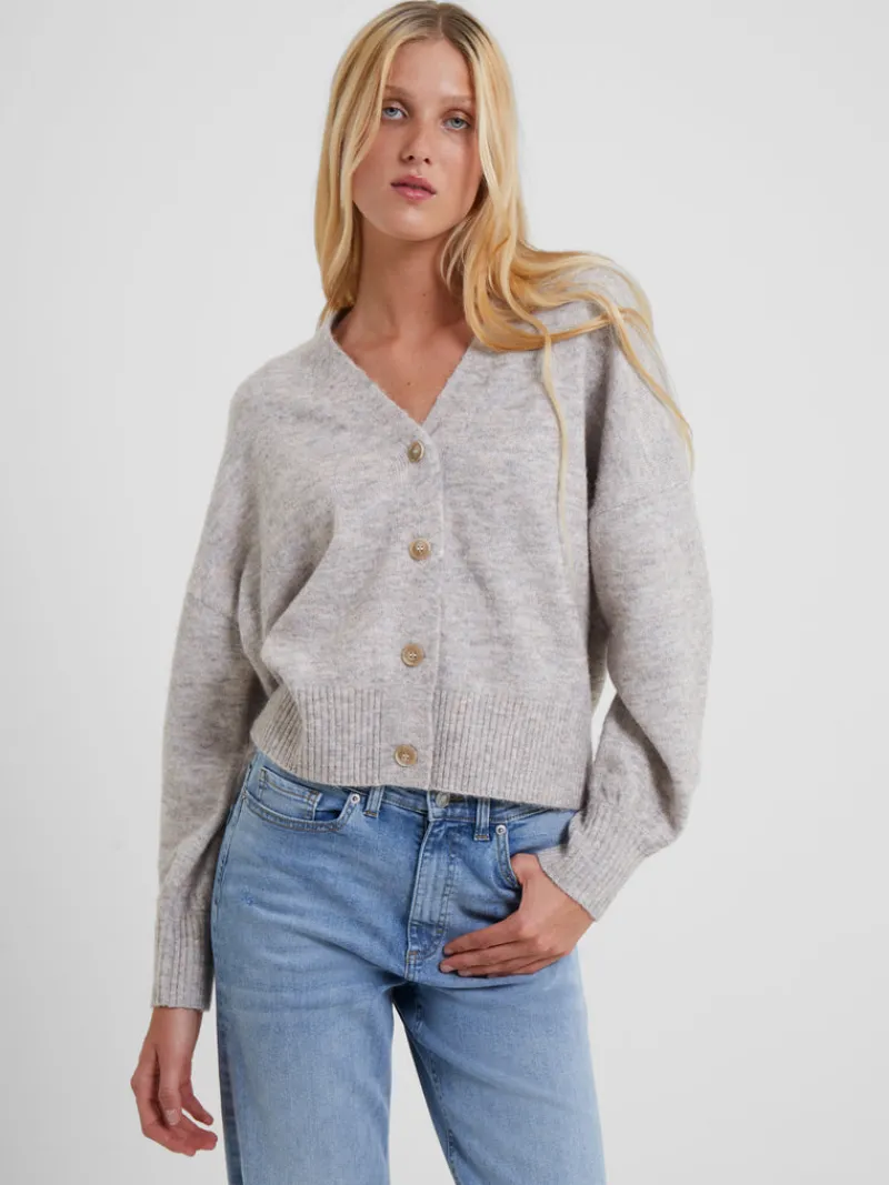 FRENCH CONNECTION Jumpers & Cardigans<Vhari Knit V-Neck Cardigan OatmealMel