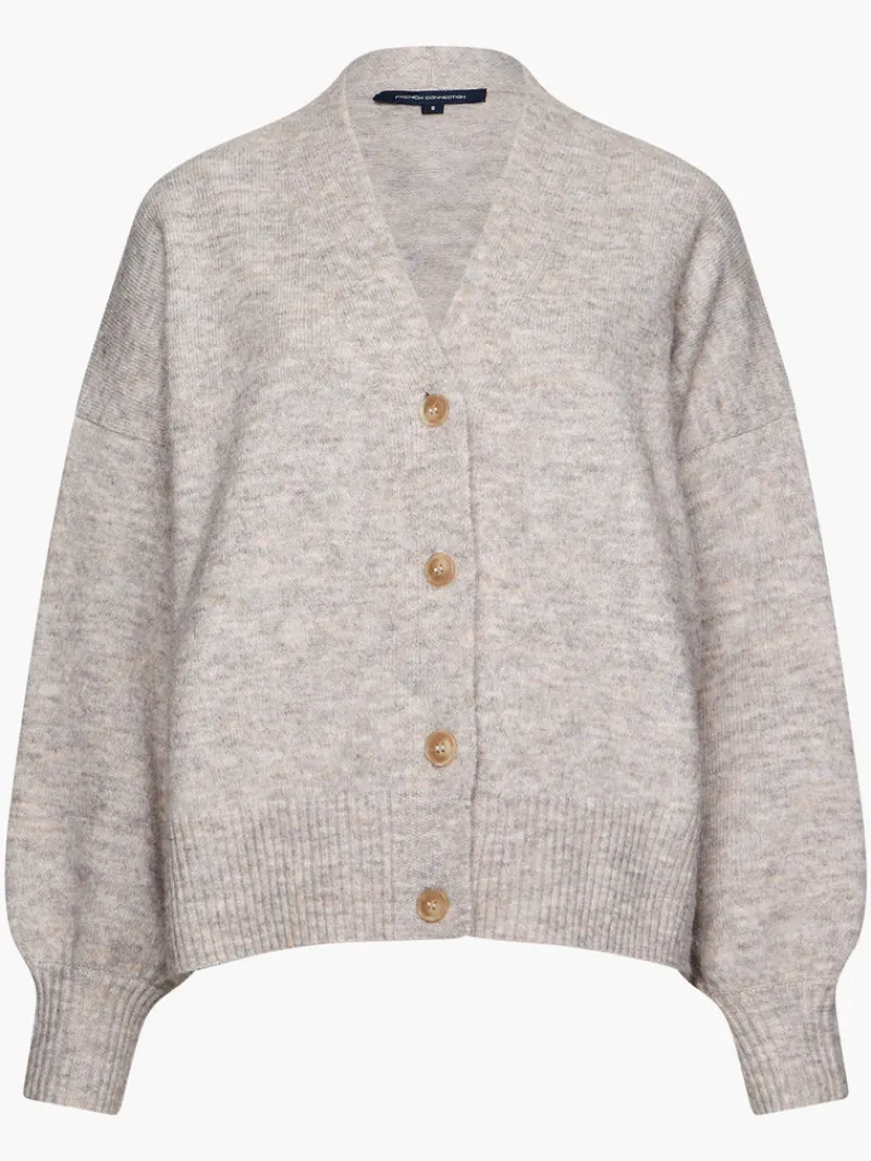 FRENCH CONNECTION Jumpers & Cardigans<Vhari Knit V-Neck Cardigan OatmealMel
