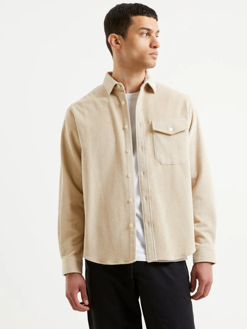FRENCH CONNECTION Sale | Coats & Jackets<Washed Cord Shacket Stone