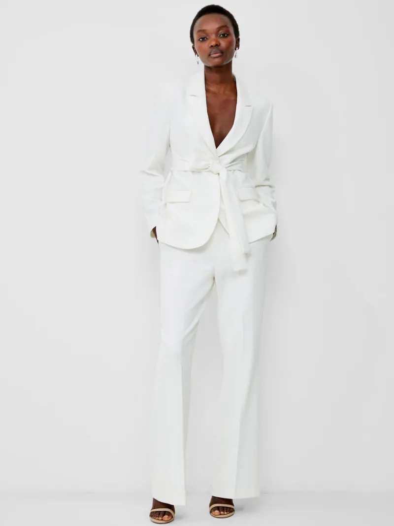FRENCH CONNECTION Women's Suits | Women's Blazers | Coats & Jackets<Whisper Belted Blazer SummerWhite