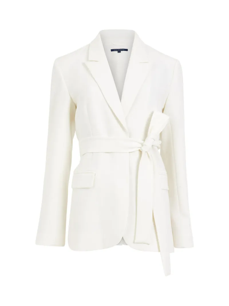 FRENCH CONNECTION Women's Suits | Women's Blazers | Coats & Jackets<Whisper Belted Blazer SummerWhite
