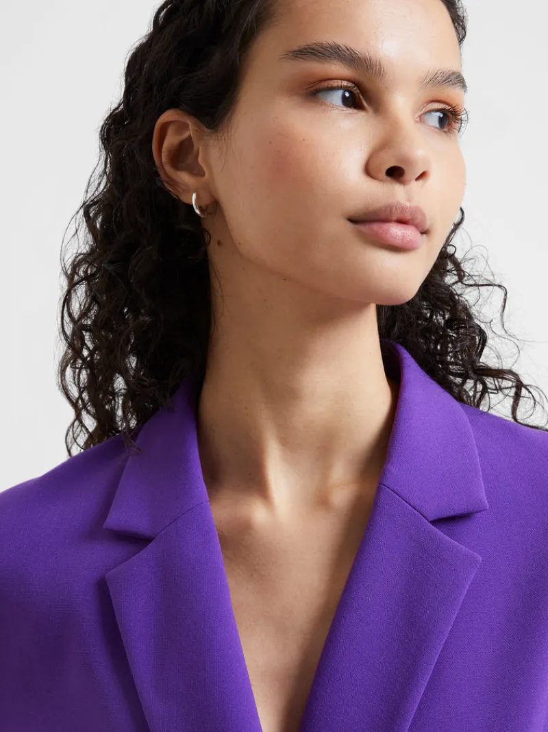 FRENCH CONNECTION Women's Suits | Sale | Co-ords<Whisper Double Breasted Blazer CobaltViolet