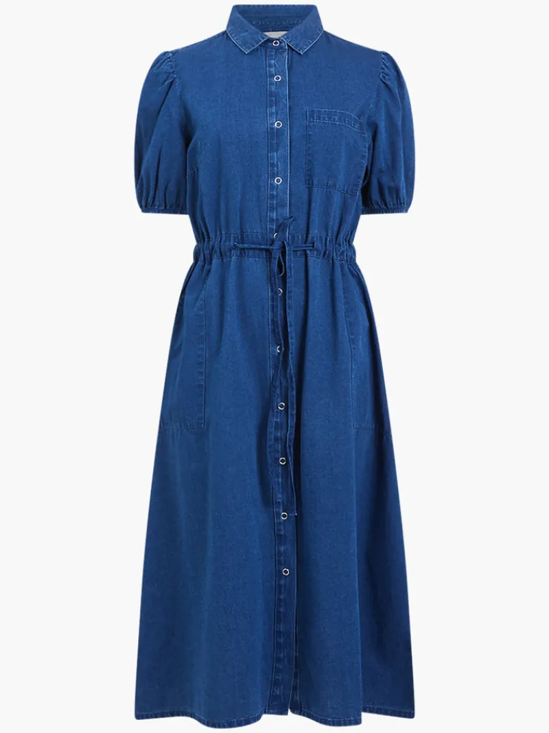 FRENCH CONNECTION Day Dresses<Zaves Chambray Shirt Dress MidWash